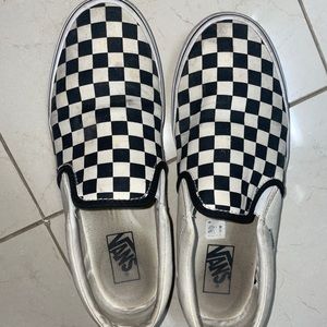 checkered vans